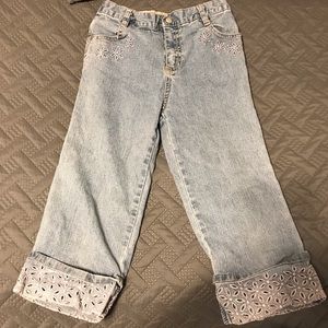 Faded glory brand, kids capris size 8